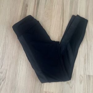 Women’s ALO Yoga Mesh Black Leggings